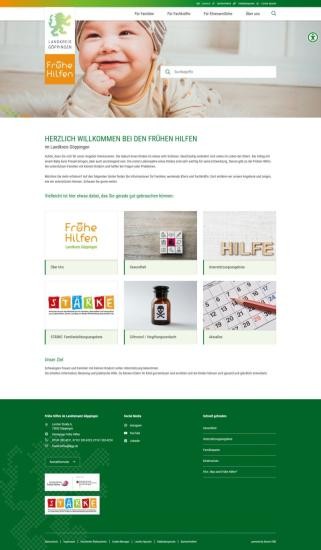 Bild von der Start-Seite