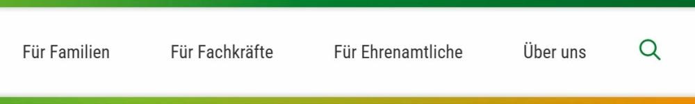 Bild von der Menü-Leiste