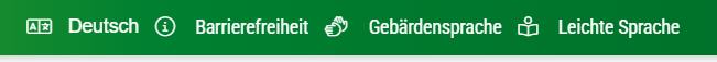 Bild von der oberen grünen Zeile